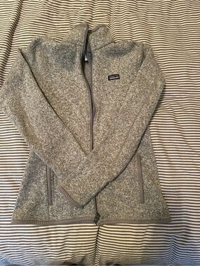 Patagonia Women’s Better Sweater Full-Zip Fleece Jacket - Grey, small